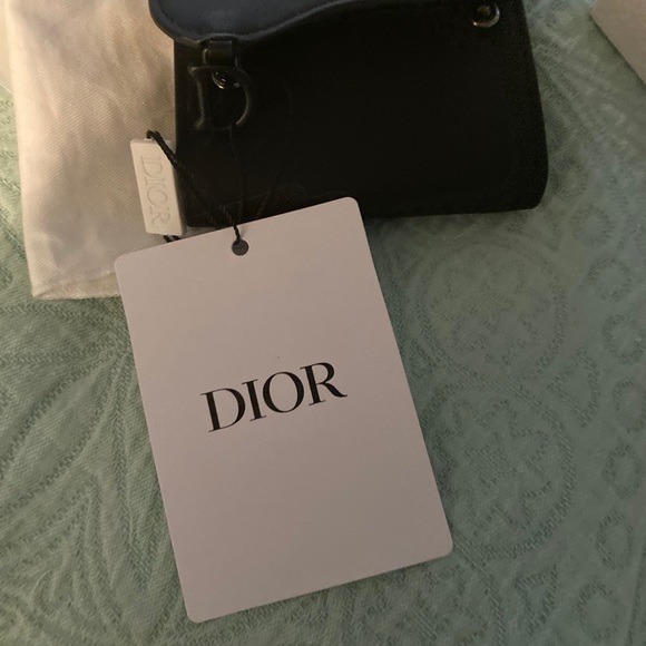 SOLD DIOR SADDLE WALLET IN ULTRA-MATTE CALFSKIN - Picture 11 of 13